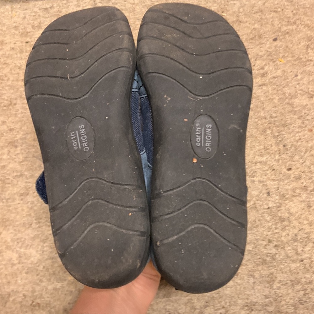 Earth Origins Reza Boho Sandals Navy Blue Sz 8.5M - Picture 5 of 7